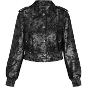 Faina Jacke Frauen Schwarz