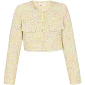 IZIA Jacke Frauen Kalk
