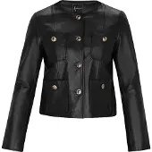 Faina Jacke Frauen Schwarz