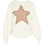 Usha Sweatshirt Frauen Aprikose