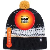 Heat Holder - Damen / Frauen gestrickte Beanie Bommelmütze mit Pom Pom