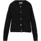 Dreimaster Strickjacke Frauen Schwarz