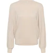 Kaffe Strickpullover KAregina Strickpullover Regular fit sand
