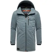 STONE HARBOUR Wintermantel "Fintaan XX" Winterparka mit großen Eingrifftaschen und Brusttasche