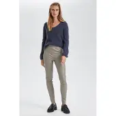 Soaked in luxury Leggings Skinny fit Brindle grey