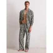 Marc O'Polo Pyjamahose Cozy Flannel