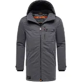 STONE HARBOUR Wintermantel "Fintaan XX" Winterparka mit großen Eingrifftaschen und Brusttasche