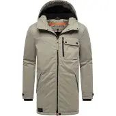 STONE HARBOUR Wintermantel "Fintaan XX" Winterparka mit großen Eingrifftaschen und Brusttasche