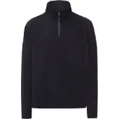 Dreimaster Fleecepullover Männer schwarz