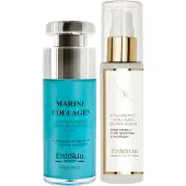 Erth Skin London Hyaluronsäure- und Kollagenserum – 60 ml + Marine Collagen Night Repair Serum 30 ml