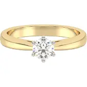 Diam Addict Ring 585 Gelbgold mit im Labor gezüchtetem Diamanten