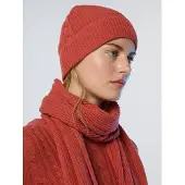 North sails Beanie Zopfstrick