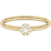 Diam Addict Ring 585 Gelbgold mit im Labor gezüchteten Diamanten