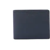 Navigare Herren Portemonnaie aus Kunstleder, Schwarz, kompakt, 12x10 cm