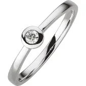 Orolino Ring Gold 585 mit Brillant 0,07ct.