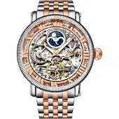 Stührling Gold und Silber Special Reserve Automatik 48mm Skeleton