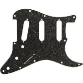 Fender Hybrid-Glas/Glitter- Stratocaster S/S/S-Pickguard Dark- Gray -Sparkle