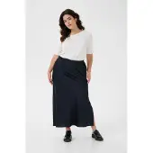 KAFFE CURVE Midirock "Damen Rock KCvira"