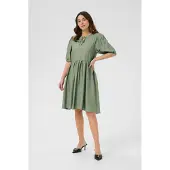 Kaffe Kleid Regular fit green
