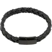 Zeeme Stainless Steel Armband Edelstahl/PVD schwarz