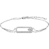 Julie Julsen Armband 925 Silber rhodiniert Zirkonia weiß