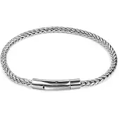 Zeeme Stainless Steel Armband Edelstahl glanz