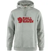 Fjällräven Logo Hoodie M grey-melange (020-999) M