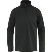 Fjällräven Pullover Abisko Lite Fleece Half Zip Herren Black-XL