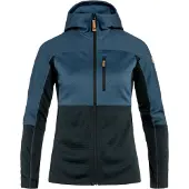 Fjällräven Sweatjacke Abisko Trail Fleece Women Dark Navy Indigo Blue-M