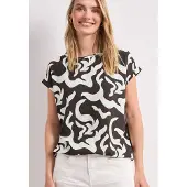 Street One Hemdbluse mit allover Print