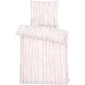 Apelt Mako-Satin Bettwäsche Sky 160x210 cm + 65x100 cm | rot - rot