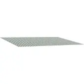 vidaXL Markisenersatzstoff Grün und Weiß 600 x 300 cm Polyester