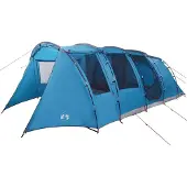 vidaXL Tunnelzelt Blau 675 x 392 x 210 cm