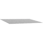 vidaXL Markisenersatzstoff Anthrazit und Weiß 450 x 350 cm Polyester