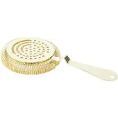 Barlife Cocktail Strainer Gold 18,5x9,5cm Edelstahl