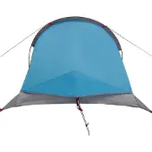 vidaXL Trekkingzelt 2 Personen Blau 185T Polyester mit PolyurethanBeschichtung