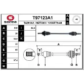 EAI Antriebswelle T97123A1