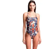 Emporio Armani für Damen. EW000797_AF20242 Badeanzug Piece blau (XL), Strandbekleidung, Polyamid