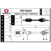 EAI Antriebswelle T97153A1