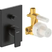 Duravit Fertigmontageset Manhattan UP-WA.-EHM, Umst m aut. Rückst, sw ma