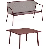 Emu Darwin Gartenlounge-Set 2-teilig rot