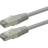 Roline Patchkabel Cat.6 (Class E), PoE, S/FTP (PiMF), grau, 20 m