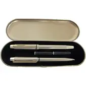 Pelikan Schreib-Set 3000 Chrom nach 2003 Füller mit Iridium Feder+ Kugelschreiber