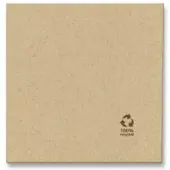 Ekoe Plastic Free Solutions Ekoe-Servietten aus 2-lagigem Havanna-Recyclingpapier, 40 x 40 cm