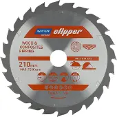 Norton pia tarczowa 210mm x 30mm x 24z drewno i kompozyty atb (2,8 / 1,8)