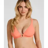 Hunkemoller Triangle Bikini Top Luxe Orange