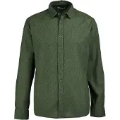 Pinewood Värnamo Insectsafe Hemp mix Long Sleeve Shirt pine green (759) XL