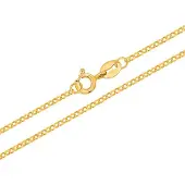 Brilio Silver Vergoldete Rolokette CN007Y - Lä nge: 45 cm