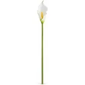 Layba Künstliche Calla 63 cm weiß Kunstblume für Vase