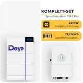 Deyee Toys SUN-20K-SG01HP3-EU-AM2 20 kW mit GB-L12-Pro 12,27 kWh | Hochvolt-Speichersystem | 3-phasig